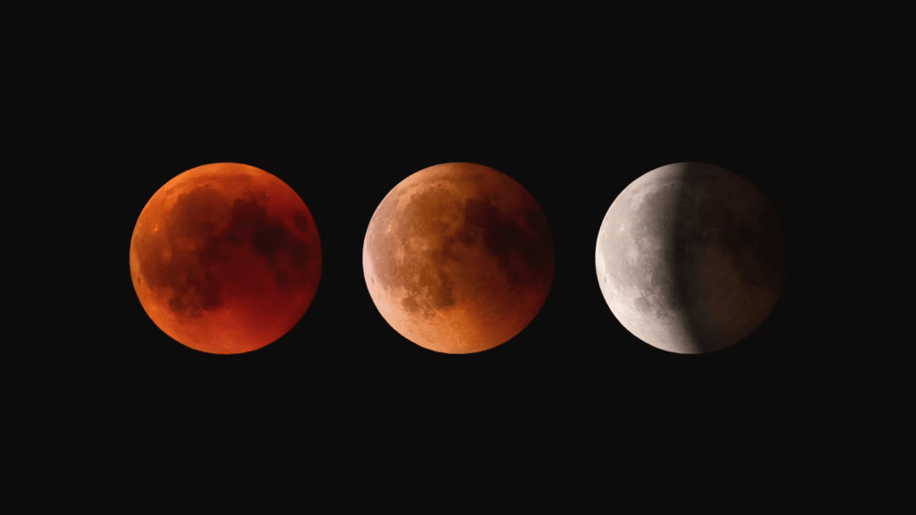 eclipse lunar composición